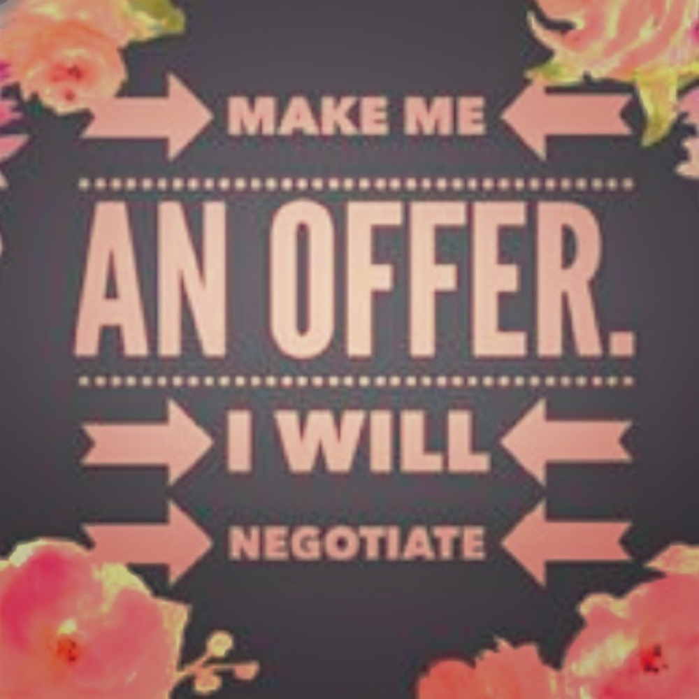 I accept offers